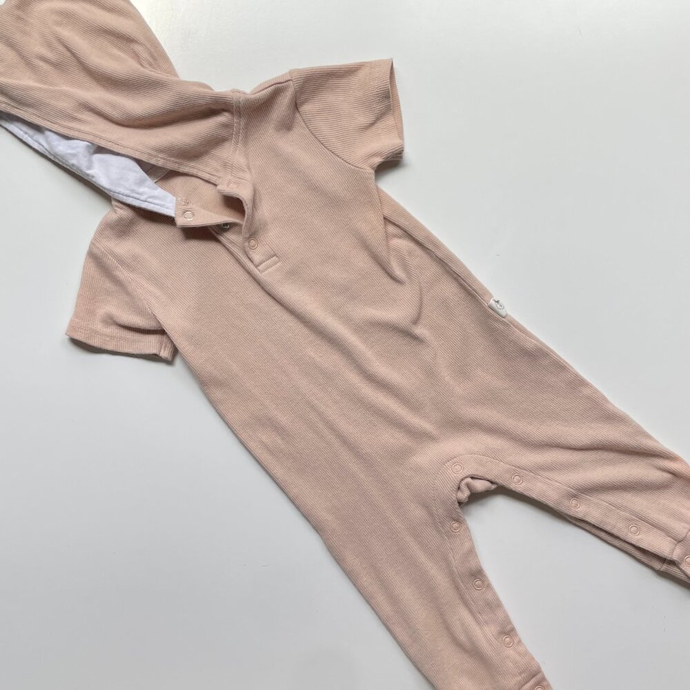 Baby Barn Organics Hooded Romper